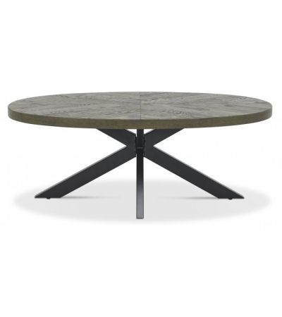 Ellipse Fumed Oak Coffee Table by Bentley Designs | Style Our Home