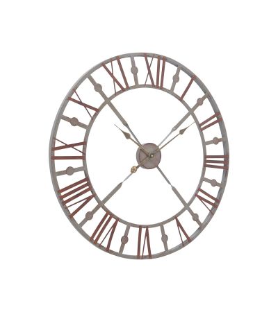 Antique Grey Skeleton Wall Clock By Libra | Style Our Home