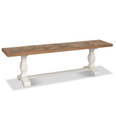 Belgrave Two Tone Bench by Bentley Designs | Style Our Home