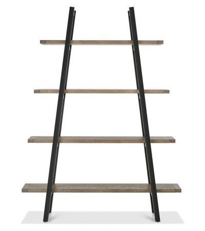 Camden Weathered Oak & Peppercorn Open Display by Bentley Designs | Style Our Home