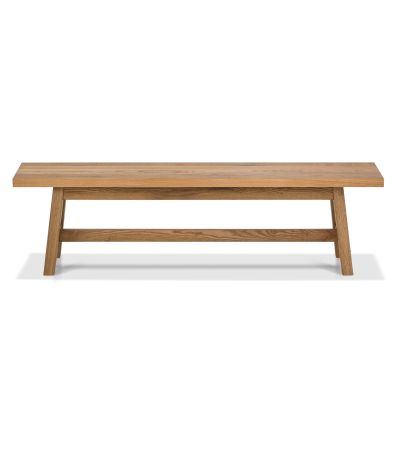 Camden Rustic Oak Small Bench by Bentley Designs | Style Our Home