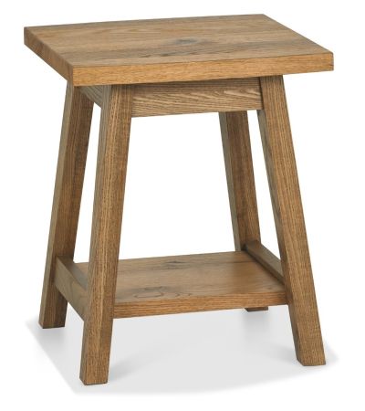 Camden Rustic Oak Lamp Table by Bentley Designs | Style Our Home