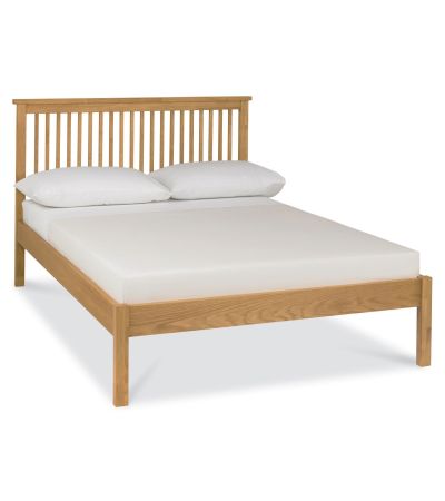 Atlanta Oak Low Footend Double Bedstead - Style Our Home