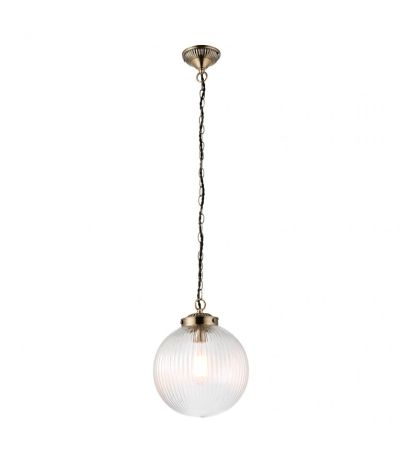 Brydon Pendant Light Clear Glass Small