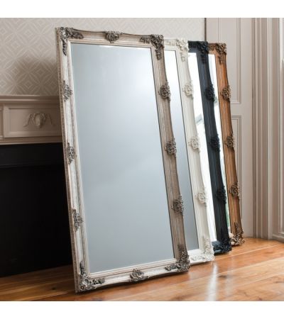 Abbey Leaner Mirror Silver - Style Our Home
