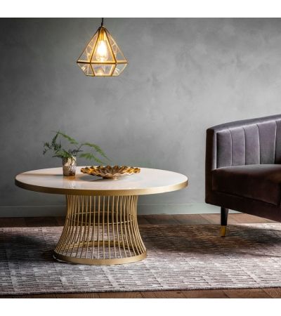 Pickton Coffee Table Champagne - Style Our Home