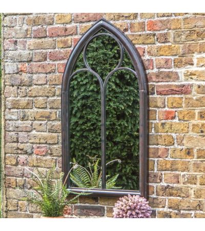 Monica Outdoor Mirror Noir by Gallery Direct | Style Our Home
