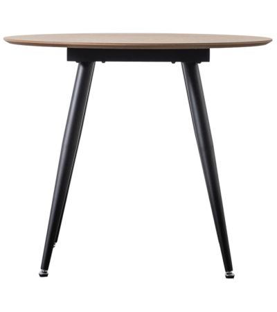 Danbury Natural Round Dining Table by Hudson Living | Style Our Home