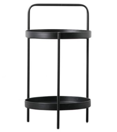 Roman Side Table Black by Hudson Living | Style Our Home 