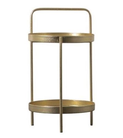 Roman Side Table Gold by Hudson Living | Style Our Home