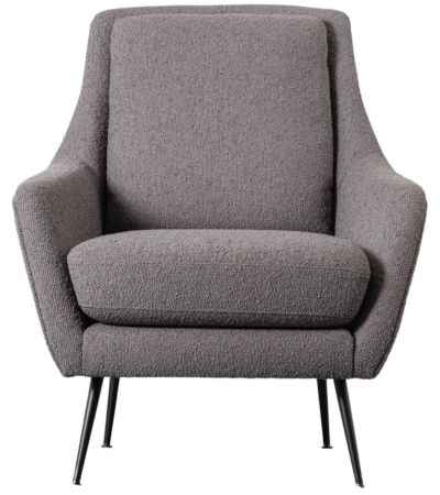 Waldorf Dark Grey Armchair by Hudson Living | Style Our Home