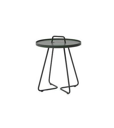 On-The-Move Small Dark Green Side Table by Cane-line | Style Our Home