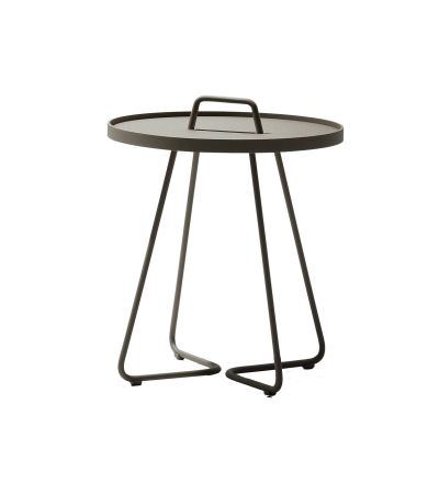 On-The-Move Small Taupe Side Table by Cane-line | Style Our Home