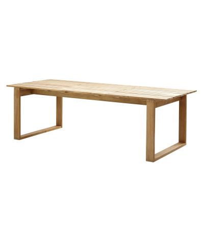 Endless Rectangle Small Dining Table by Cane-line | Style Our Home