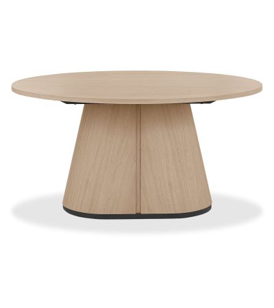 Vega Scandi Oak & Peppercorn 4 Seater Table