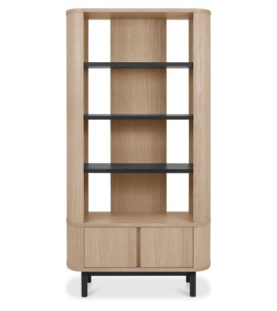 Vega Scandi Oak & Peppercorn Display Unit