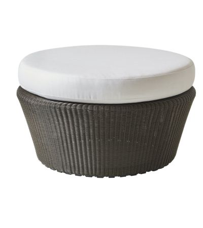 Kingston Large Mocca Footstool by Cane-line | Style Our Home 