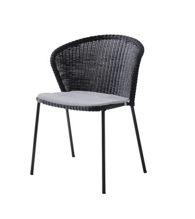 Lean Black Chair by Cane-line | Style Our Home