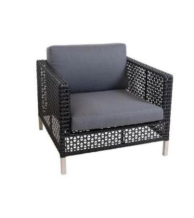 Connect Graphite Lounge Chair by Cane-line | Style Our Home