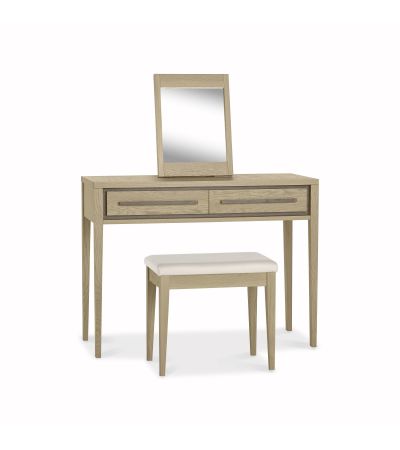 Rimini Aged & Weathered Oak Dressing Table - Style Our Home