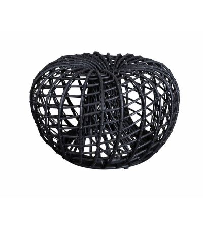 Nest Lava Grey Footstool - Outdoor by Cane-line |Style Our Home