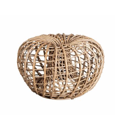 Nest Natural Footstool - Outdoor by Cane-line |Style Our Home