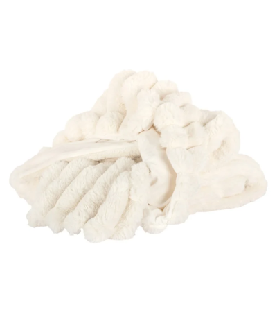 Amin Furry Blanket (White)