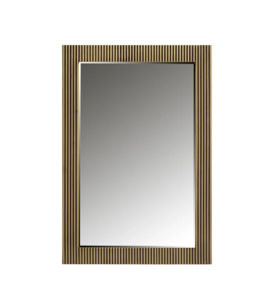 Ironville Rectangular Mirror (Gold)