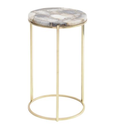 Agate Round Side Table