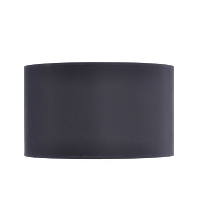 Black and Silver Lined Drum Lampshade (20") By Libra | Style Our Home 