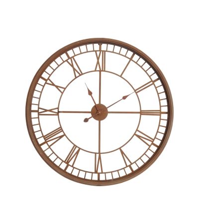 Antique Rust Skeleton Wall Clock By Libra | Style Our Home