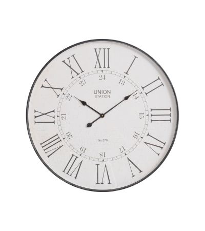 Antique Black Wall Clock By Libra | Style Our Home