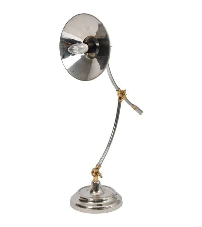 Haku Brass and Steel Adjustable Table Lamp  By Libra | Style Our Home