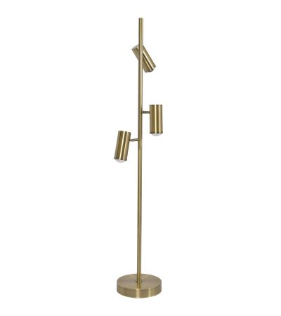Stukely Triple Spotlight Floor Lamp G9 20W By Libra | Style Our Home