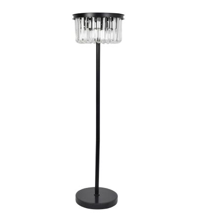 Cowdray Glass Droplet Circular Floor Lamp By Libra | Style Our Home