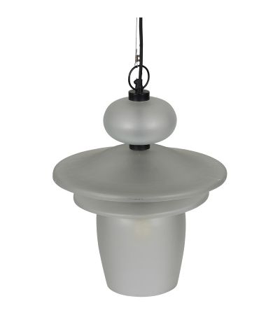 Astro Lunar Pendant in Matt Frosted Glass By Libra | Style Our Home