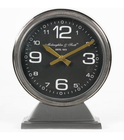 Aviation Mantel Clock Small 15cm by Libra Designs | Style Our Home
