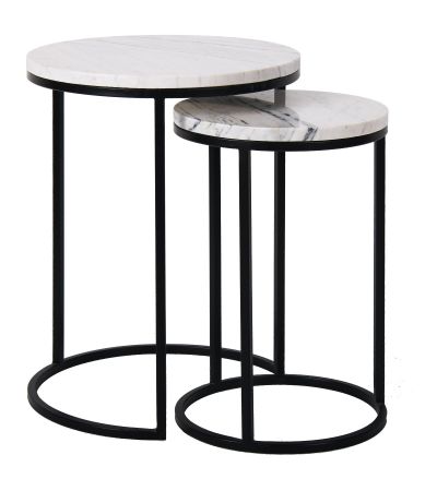 Lexington Carrara Marble Coffee Table Set - Style Our Home