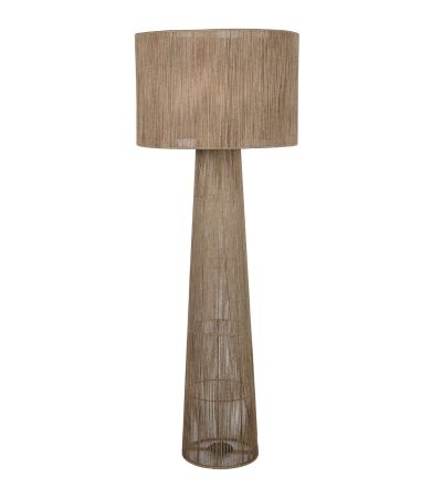 Natrang Jute Floor Lamp with Shade Large by Libra Designs | Style Our Home
