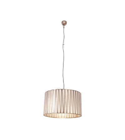 Burgh Opaque Glass Drum Pendant 50x30cm by Libra Designs | Style Our Home