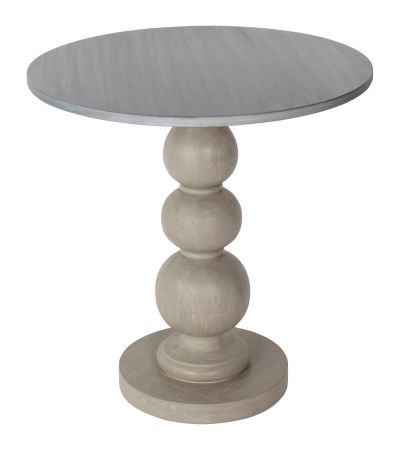 Barnabus Side Table Grey 60cm by Libra Designs | Style Our Home
