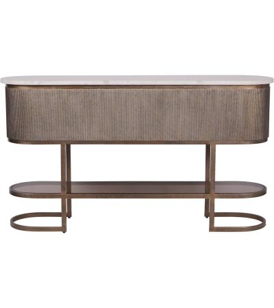 Belvet Large Console with Shelf