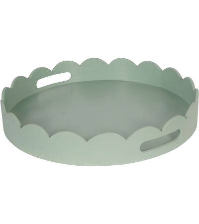 Laura Ashley Duck Egg Green Northall Circular Tray by Ora Designs | Style Our Home