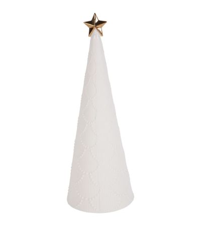 Laura Ashley White Ceramic Christmas Tree by Ora Designs | Style Our Home