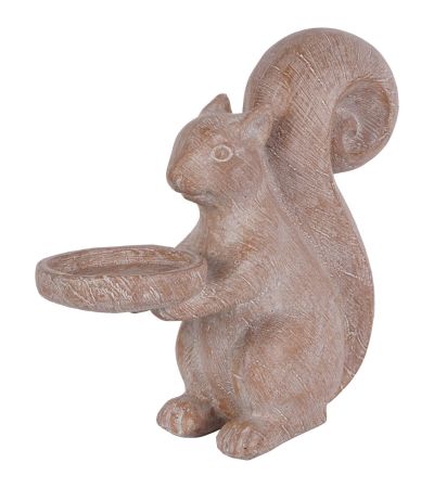 Laura Ashley Resin Squirrel Candleholder by Ora Designs | Style Our Home