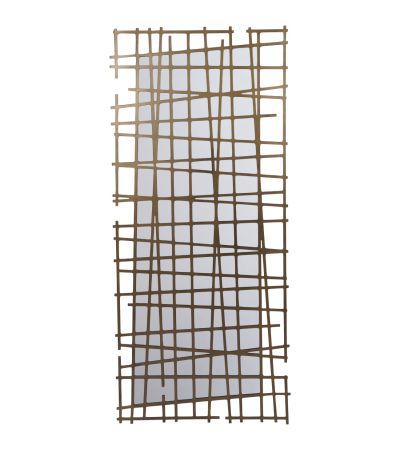 Lacy Wall Decor Mirror Brass Finish by Ora Designs | Style Our Home