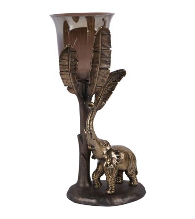 Kariba Elephant Hurricane Large 37cm by Ora Designs | Style Our Home