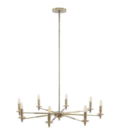 Blithe 8 Light Brass Chandelier by Ora Designs | Style Our Home