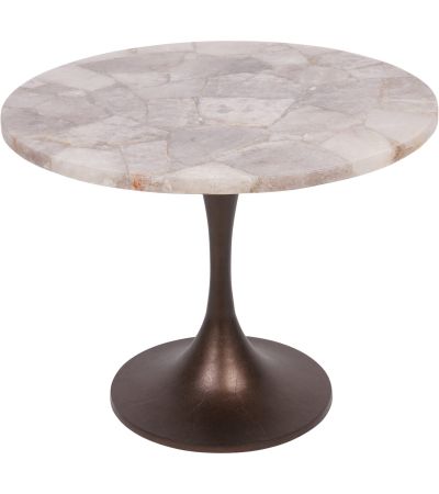 Bosworth Smokey Quartz Side Table 60cm