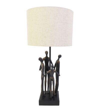 Family Sculpture Lamp with Shade by Ora Designs | Style Our Home